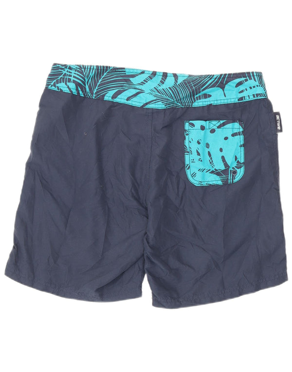 Shorts de baño para mujer Mountain Warehouse UK 40 Medium Azul marino Floral
