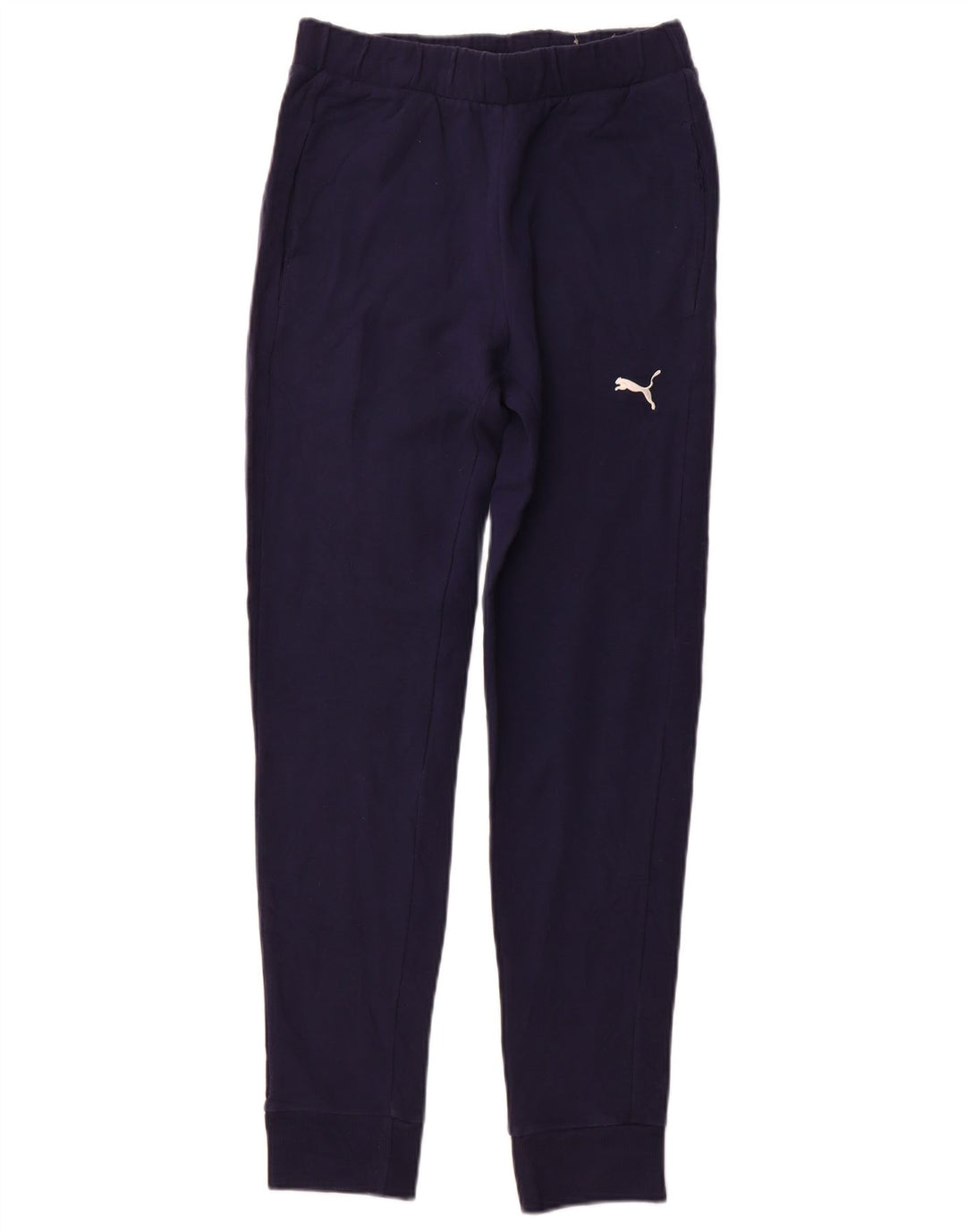 PUMA Pantalones de chándal para hombre Joggers Small Azul marino Algodón