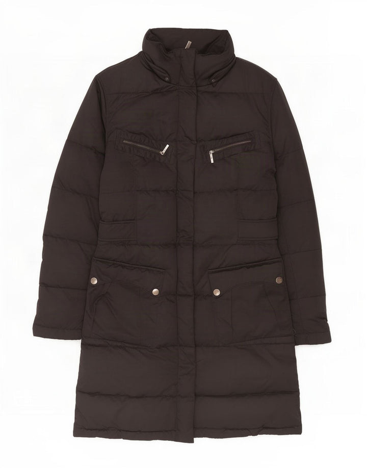 ADD Abrigo acolchado para mujer ES 40 XL Poliéster negro
