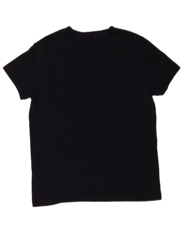 Camiseta Tommy Hilfiger Hombre Top Medium Azul Marino Rayas Algodón