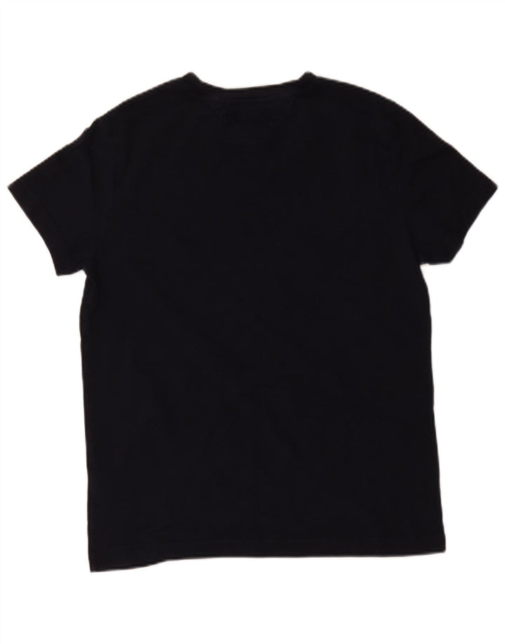 Camiseta Tommy Hilfiger Hombre Top Medium Azul Marino Rayas Algodón