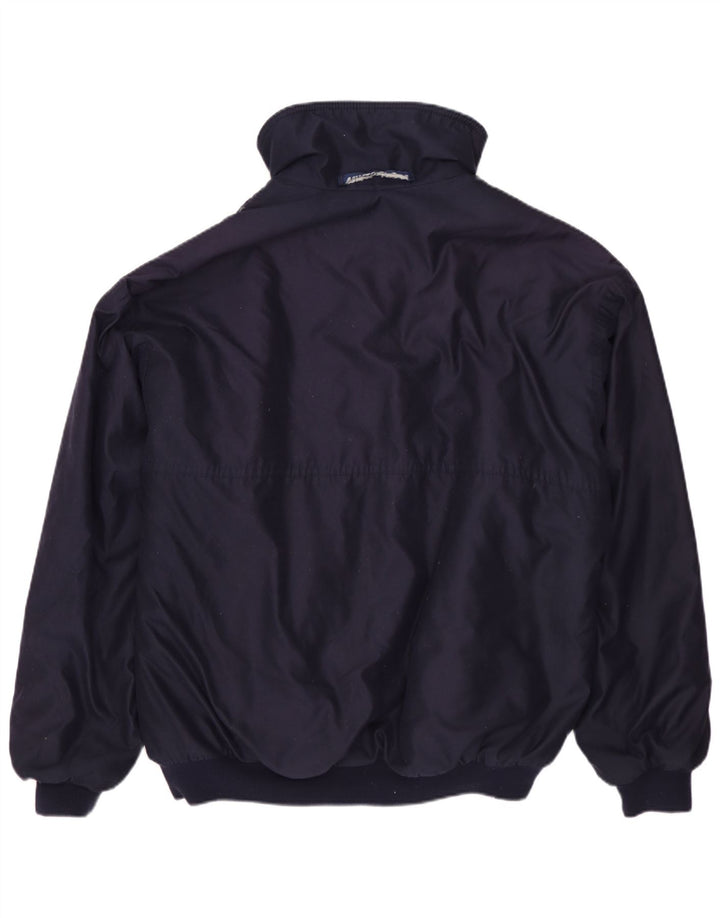 MUSTO Chaqueta bomber Polartec para hombre Reino Unido 40 Grande Poliéster azul marino