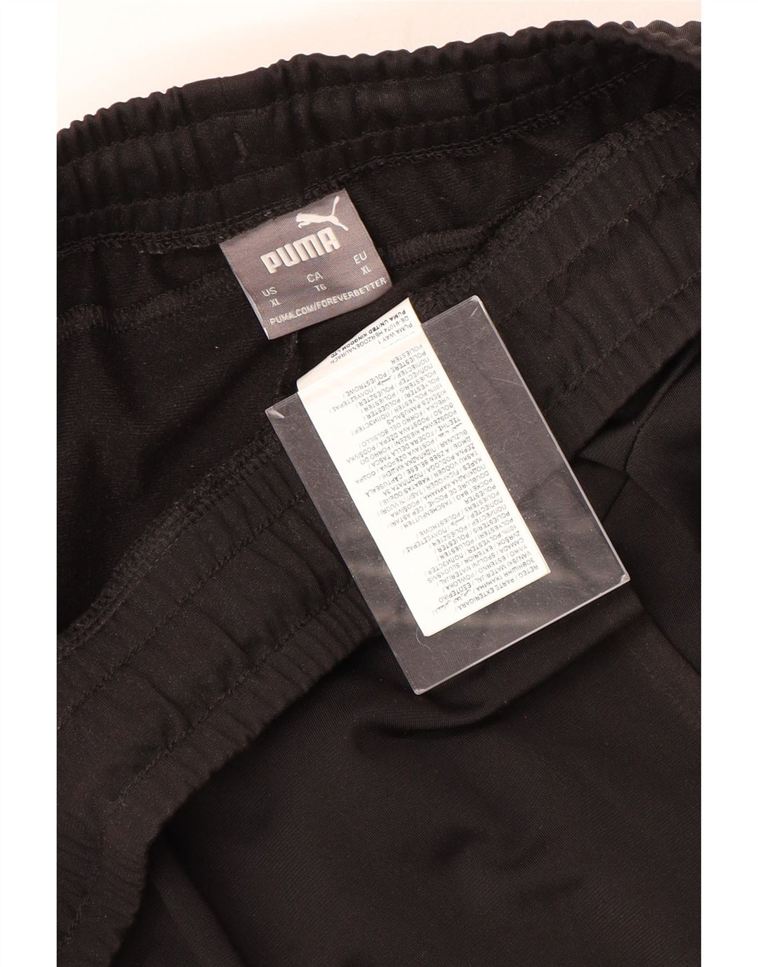 Puma Pantalones De Chándal Hombre Joggers XL Negro Poliéster