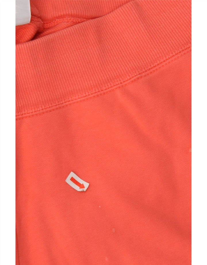 NIKE Mujer Chándal Pantalones Joggers UK 46 Grande Naranja Algodón