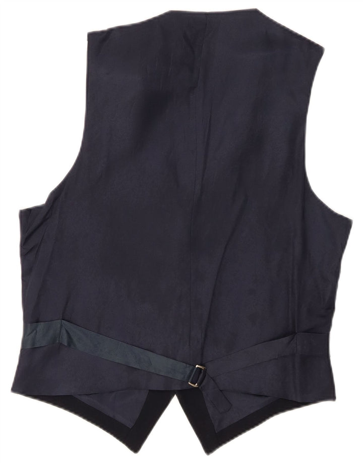 Chaleco vintage para hombre IT 50 azul marino medio