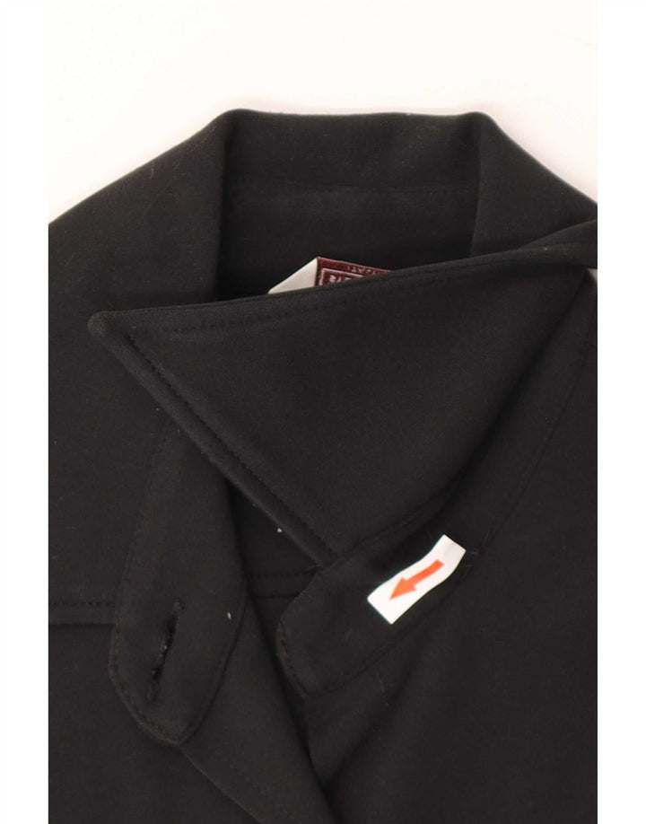Stefanel Chaqueta Bomber Mujer IT 38 XS Poliamida Negra