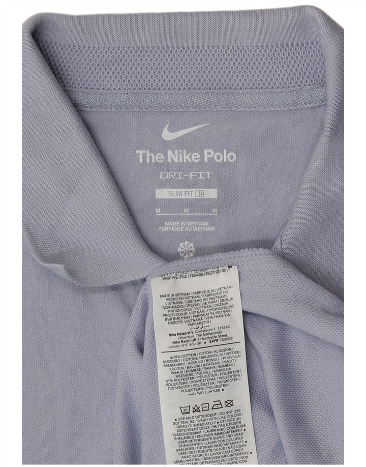 Nike Polo Slim Fit De Algodón Morado Medio - Hombre