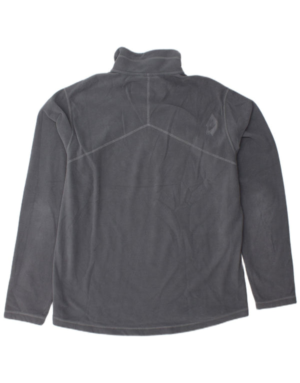 O'NEILL Jersey de forro polar con cuello y cremallera de ajuste regular para hombre 2XL Poliéster gris