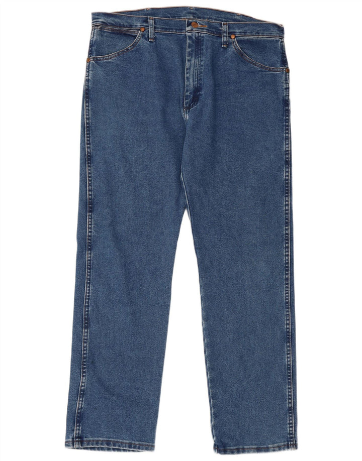 WRANGLER Vaqueros rectos para hombre W36 L32 Algodón azul
