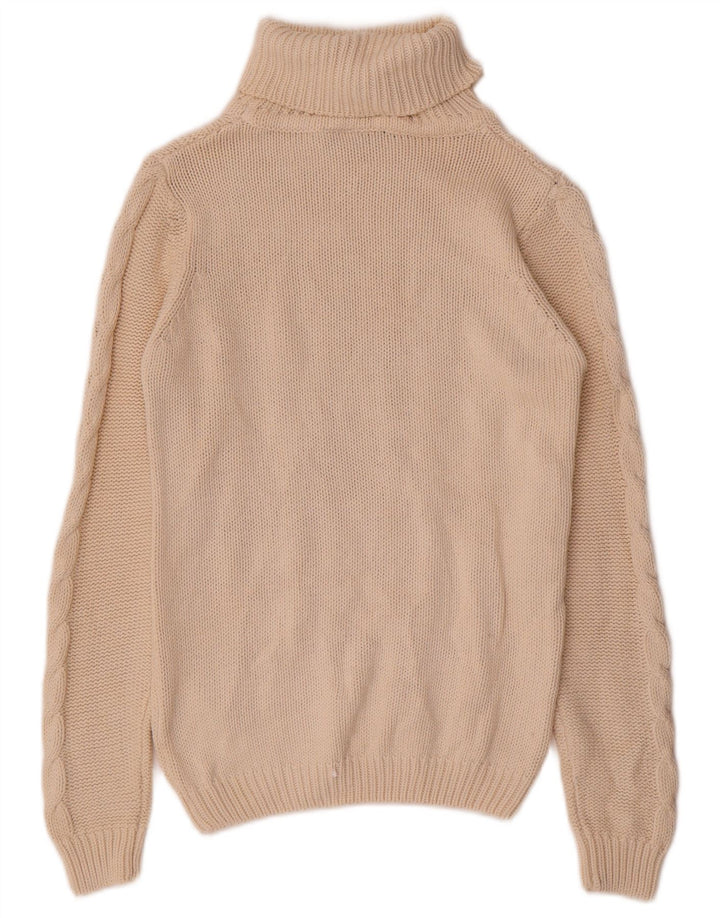 Esmara Suéter tipo jersey con cuello vuelto para mujer UK 14/16 Medium Off White