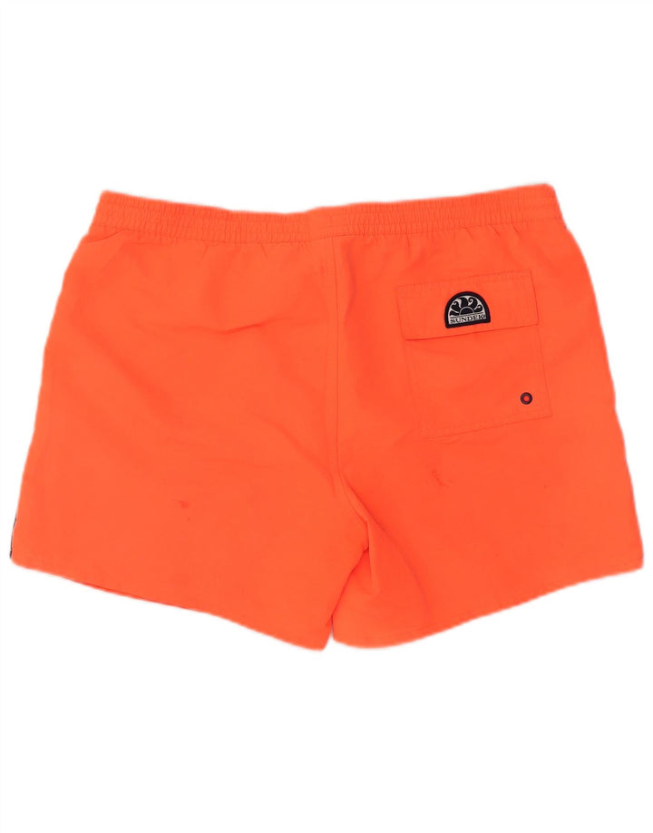 SUNDEK Bañador gráfico para hombre XL Naranja Poliéster