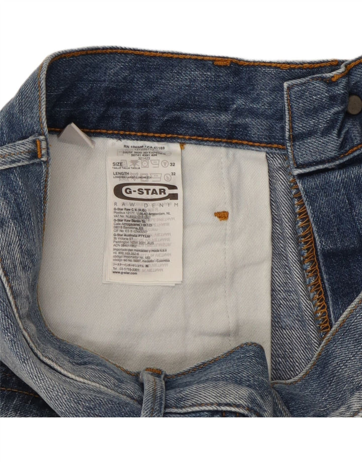 Vaqueros rectos para hombre G-Star W32 L29 Algodón azul