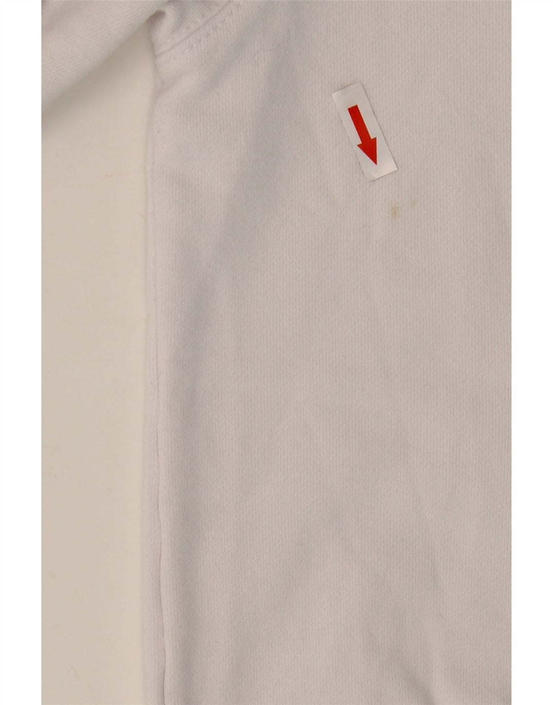 Lacoste Sudadera gráfica para hombre talla 3 pequeña algodón blanco
