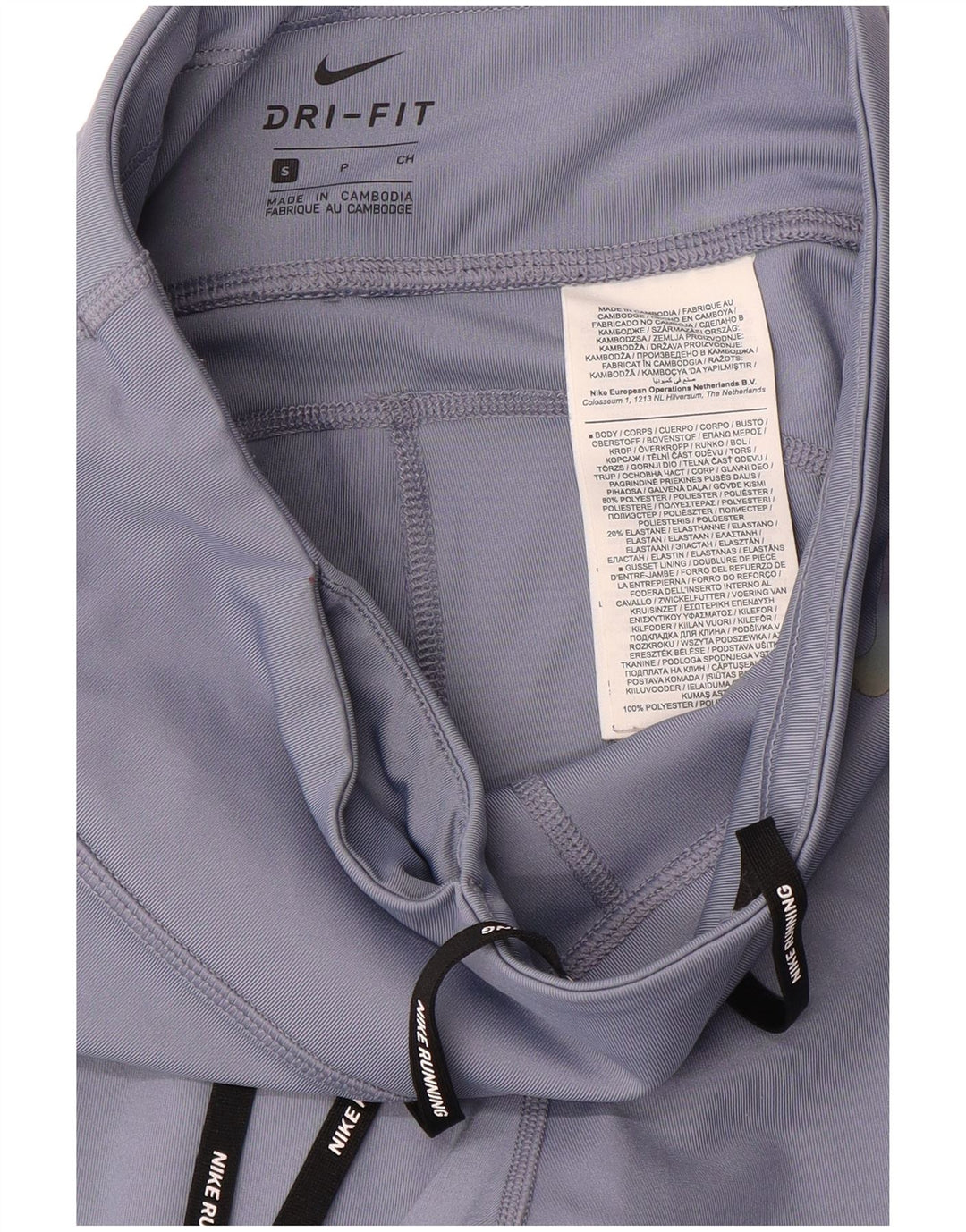Leggings Nike para mujer UK 10 Small Púrpura Poliéster