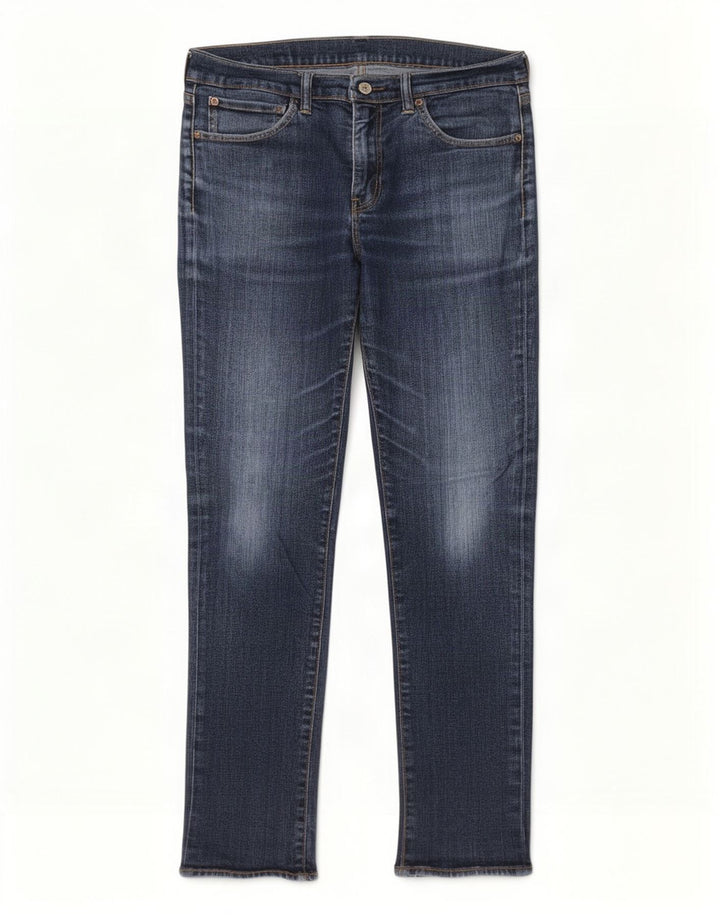 Levi's Hombre 511 Slim Jeans W34 L32 Algodón Azul