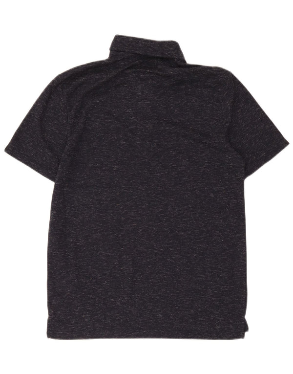 Polo Reiss para hombre Poliéster moteado en azul marino mediano