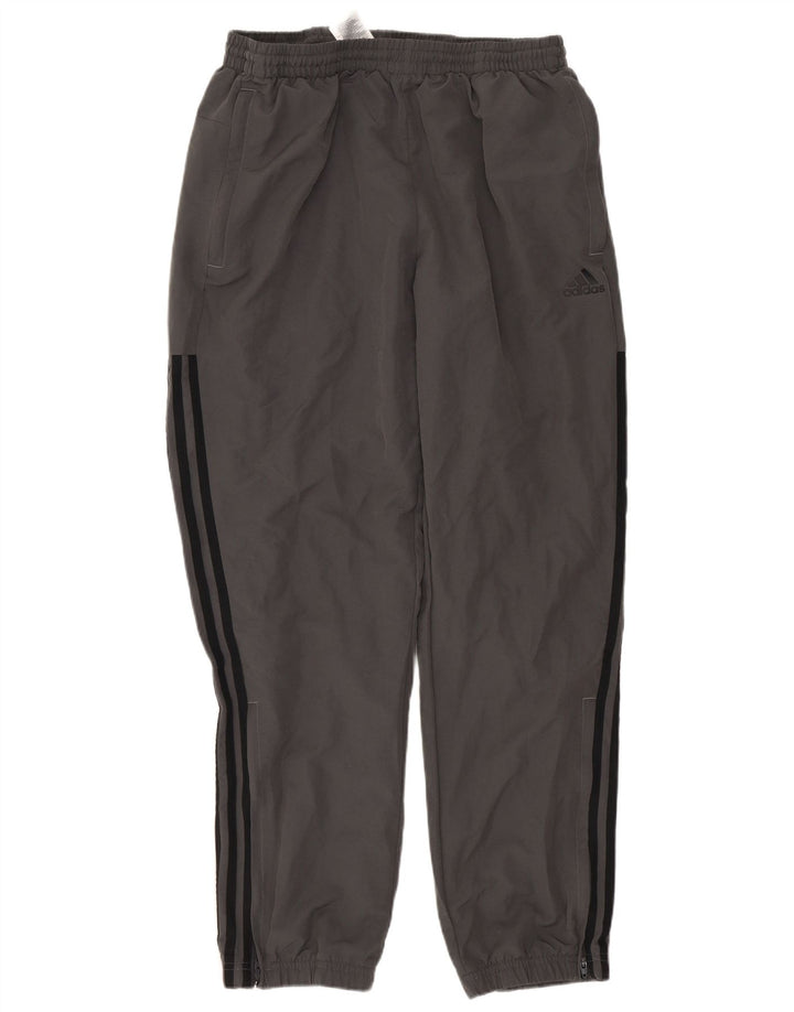 Adidas Hombre Pantalones De Chándal Joggers Grande Gris Poliéster