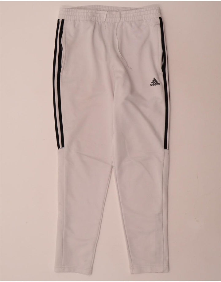 Adidas Hombre Aeroready Pantalones De Chándal Mediano Blanco Poliéster