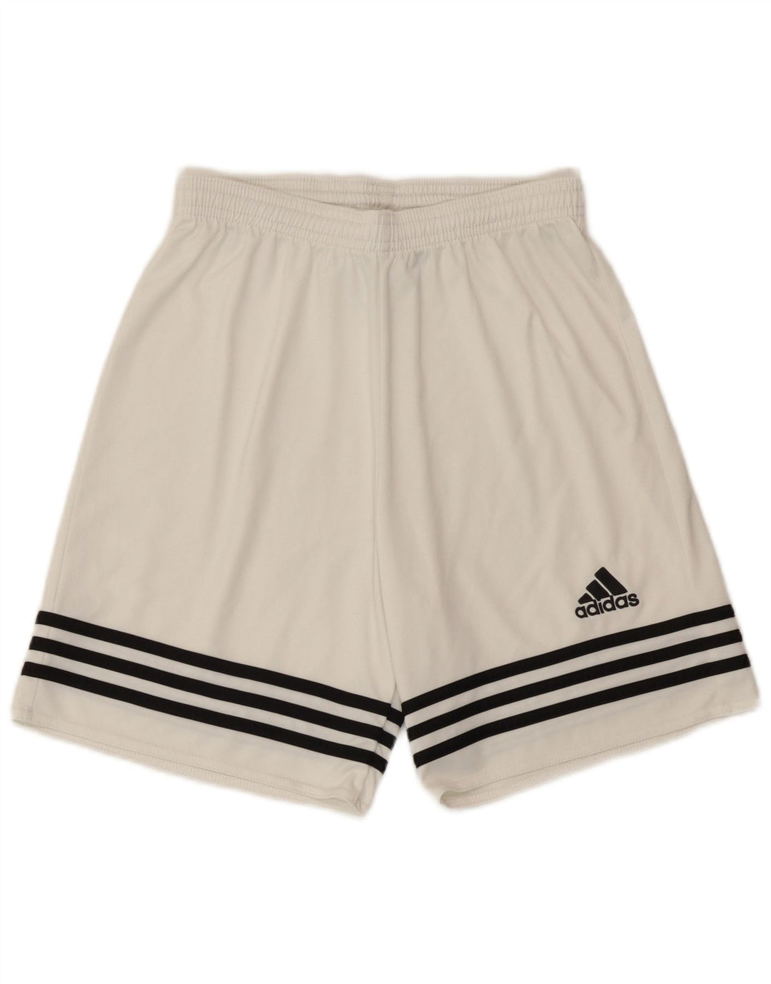 Adidas Mens Climalite Sport Shorts Pequeño Blanco Poliéster