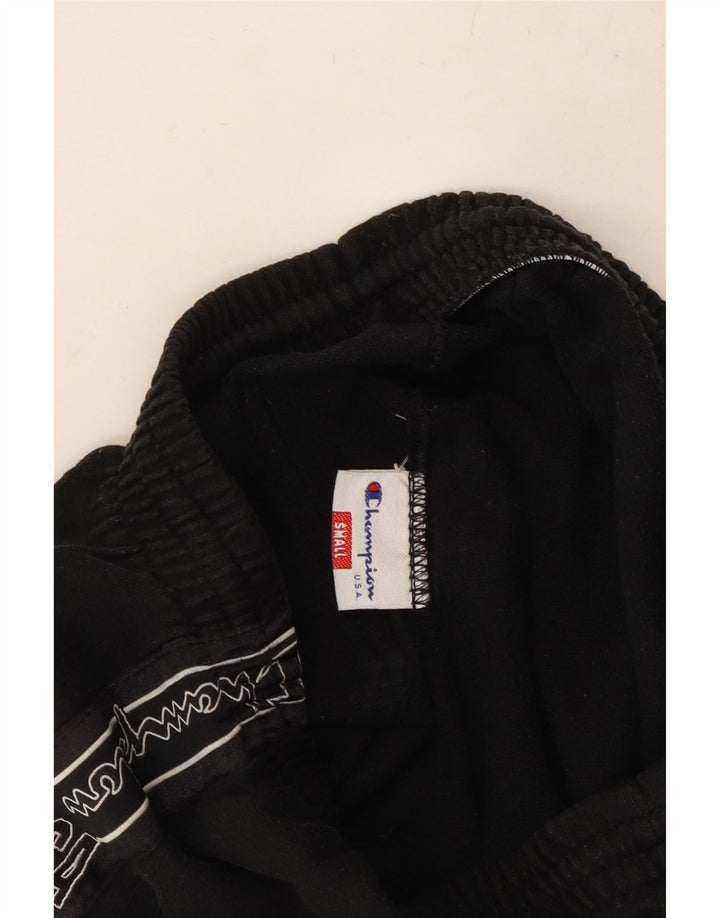 CHAMPION Pantalones de chándal con estampado gráfico para hombre Small Black