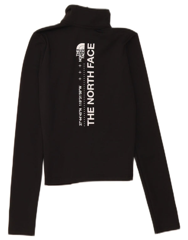 The North Face Chaqueta de chándal con gráfico corto para mujer UK 4 XS Negro