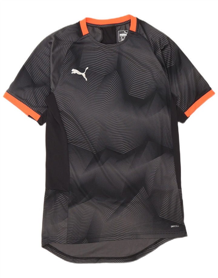 Camiseta Puma Hombre Top Gris Medio Geométrico