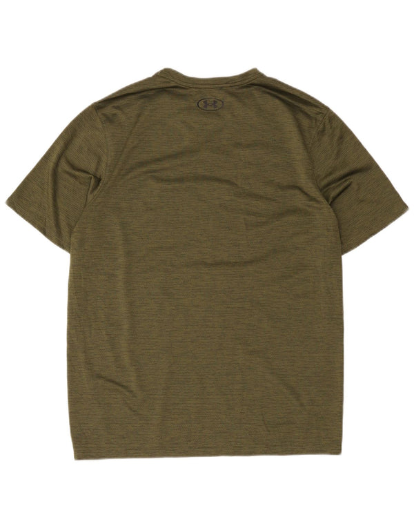 Camiseta Under Armour Hombre Top Medium Khaki Moteado