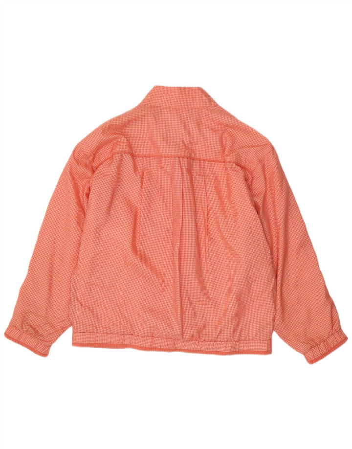 Ellesse Chaqueta Bomber de Gran Tamaño para Mujer US 10 Grande Rosa Gingham Poliéster