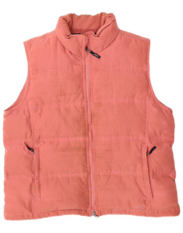 Musto Chaleco Acolchado Para Mujer UK 46 Grande Poliéster Rosa