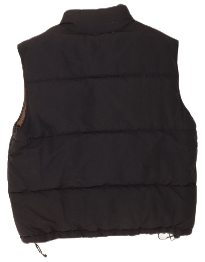 Kenvelo Chaleco acolchado para hombre UK 38 Medium Black Nylon