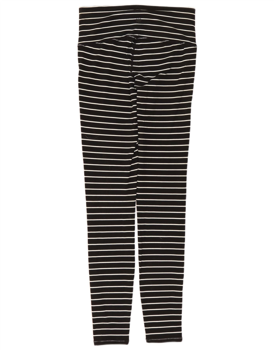 Leggings para mujer ATHLETA UK 6 XS Nylon a rayas negras