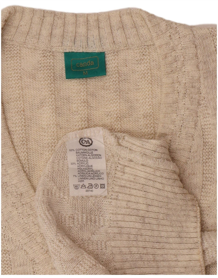 C&A Hombre Canda Vest Tank Top Algodón Beige Medio