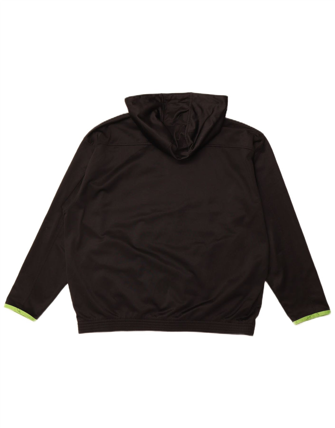 CHAMPION Chaqueta superior de chándal con capucha para hombre XL Poliéster negro