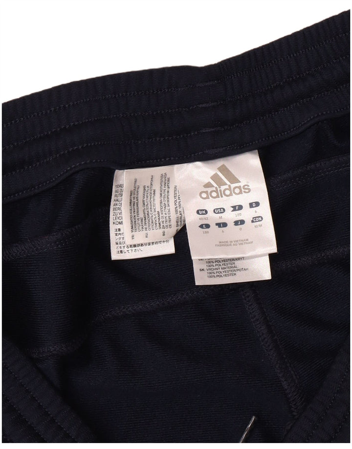 ADIDAS Pantalones de chándal para hombre Joggers UK 40/42 Medio Azul marino Poliéster