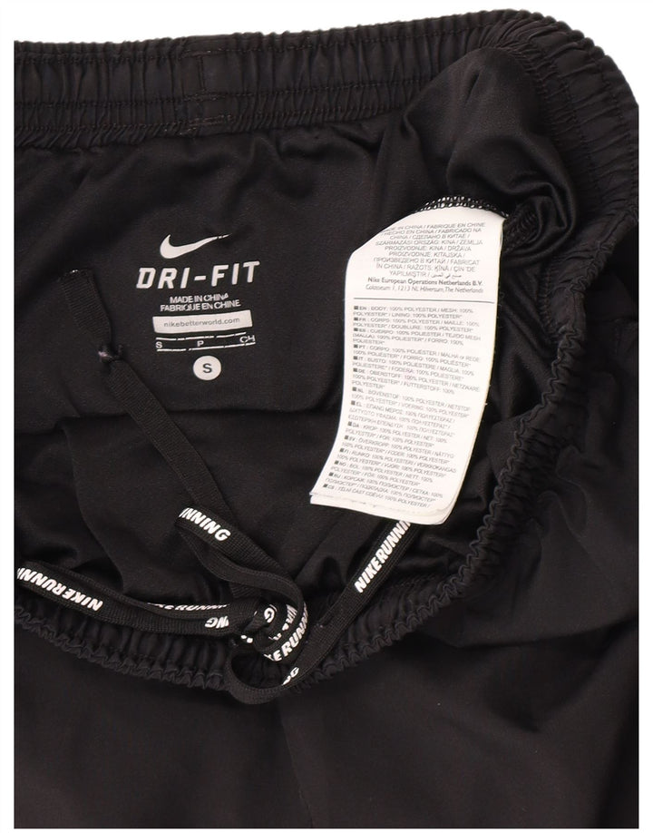 Nike Dri Fit - Pantalones cortos deportivos para hombre (poliéster), color negro