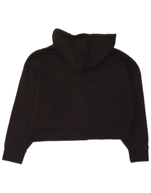 Puma - Sudadera con capucha y cremallera para mujer, talla 40, color negro