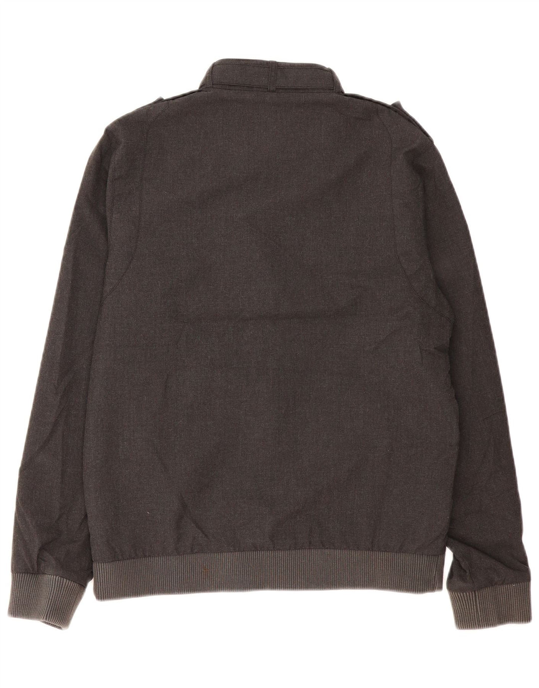 QUIKSILVER Chaqueta Bomber Militar para Hombre UK 36 Small Gris Poliéster