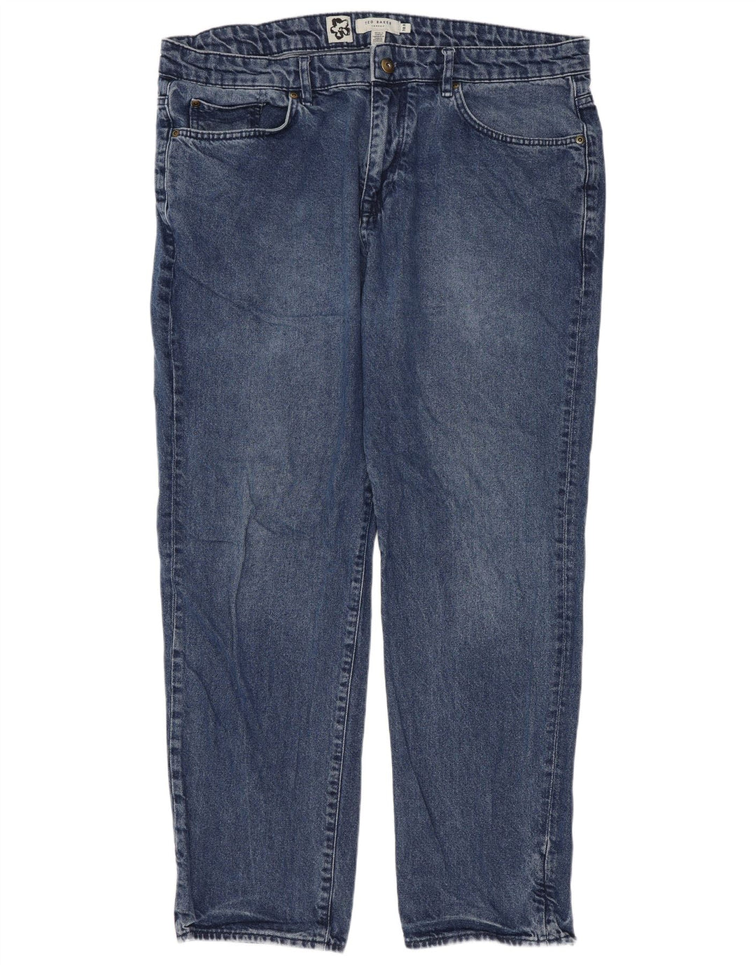 Vaqueros rectos para hombre de Ted Baker W38 L29 Azul