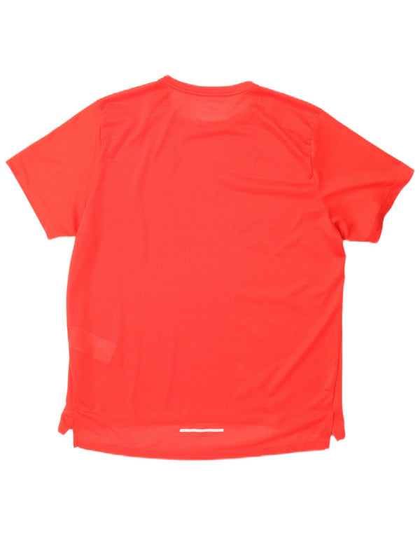 Nike - Camiseta Dri Fit para hombre, talla grande, poliéster rojo