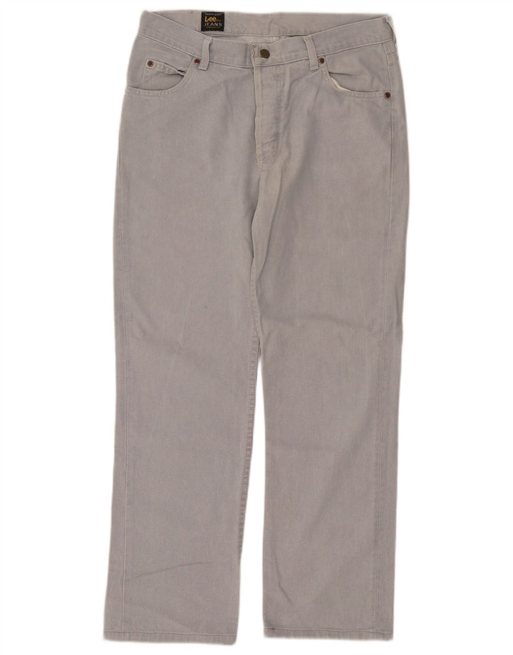 Vaqueros rectos Lee para hombre W32 L30 Gris