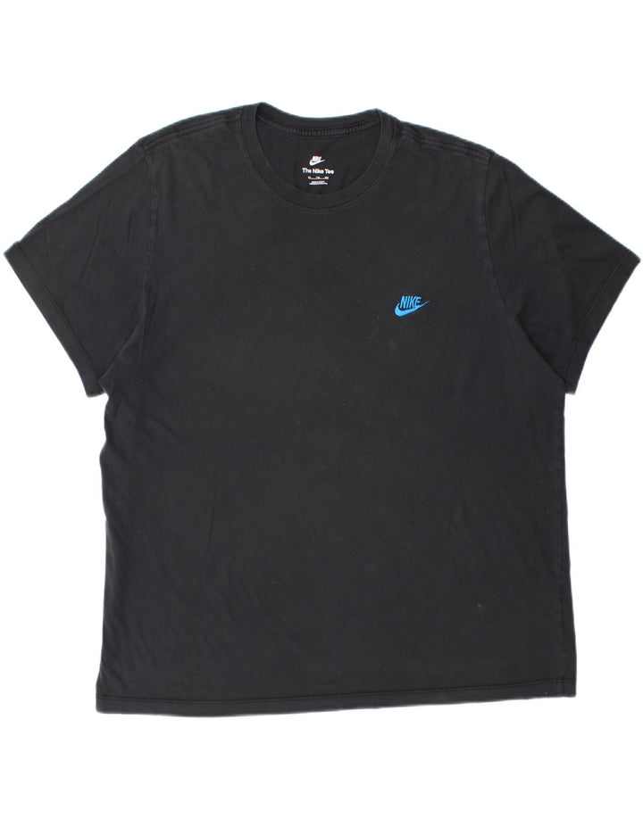 Camiseta NIKE Hombre Top 2XL Algodón Negro