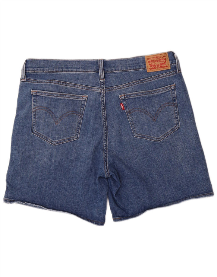 Shorts Levi's Mujer W30 Algodón Azul Medio
