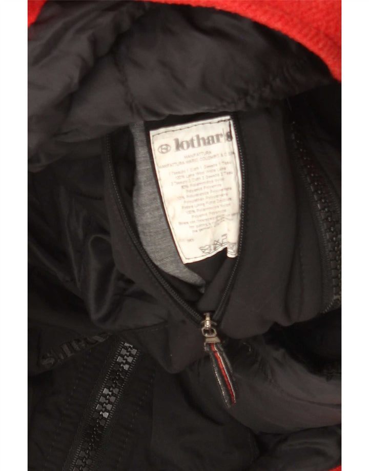 Lothars Chaqueta cortavientos para hombre EU 50 Mediano Rojo Poliamida