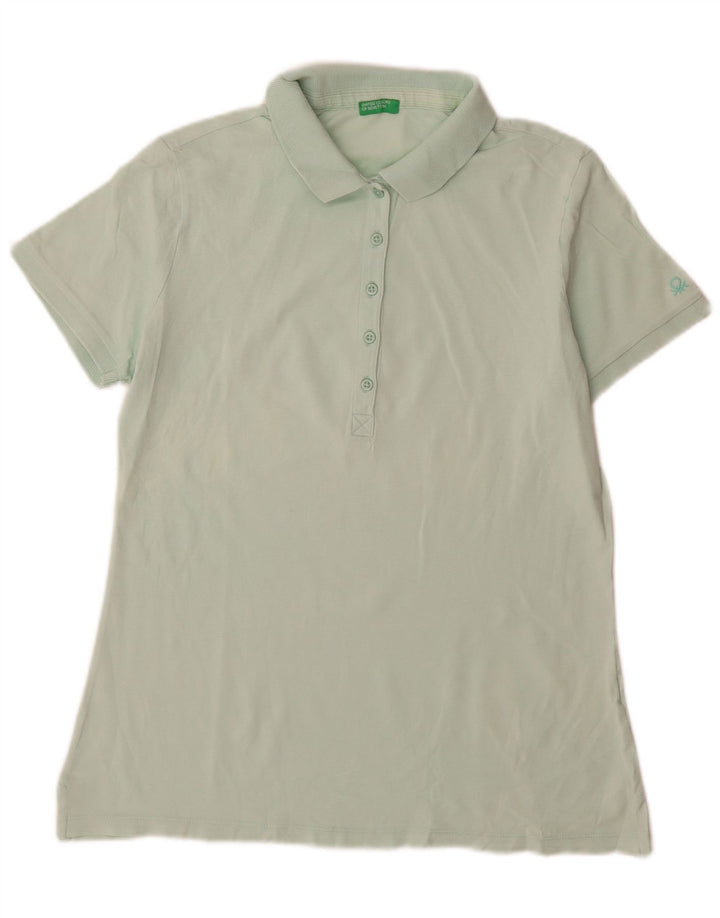Benetton Polo Mujer ES 44 Verde Medio