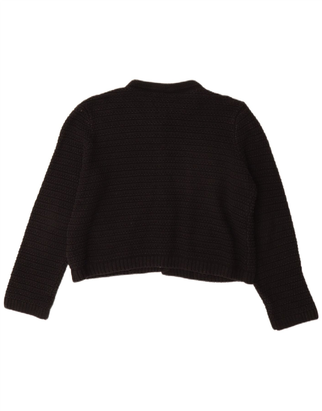Marks & Spencer - Cárdigan para mujer, talla 40, talla mediana, algodón negro