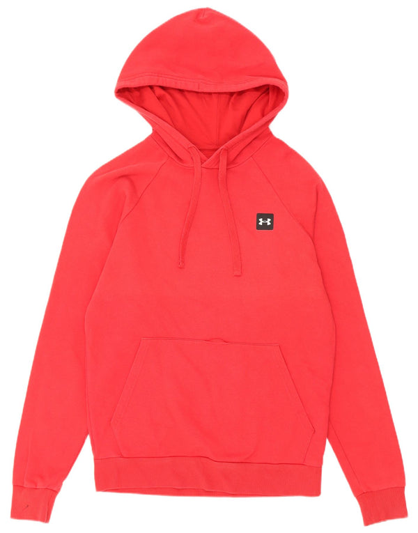 Under Armour Sudadera con capucha para hombre Jumper XS Algodón rojo