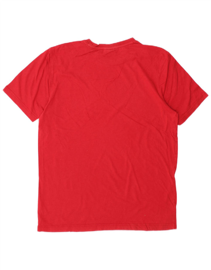 RUSSELL ATHLETIC Camiseta gráfica para hombre Top Medium Red Cotton