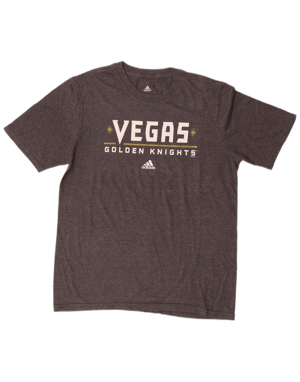 Adidas Camiseta gráfica Vegas Golden Knights para niños 15-16 años XL Gris