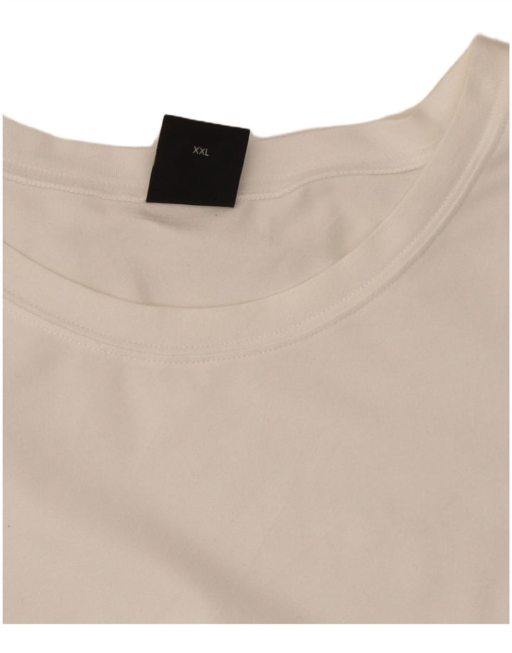 Camiseta Hugo Boss Hombre Top 2XL Blanco