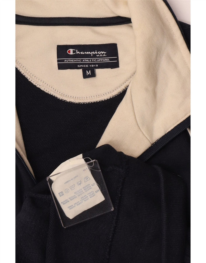 Champion Chaqueta de chándal para mujer UK 14 Mediana Azul marino Algodón